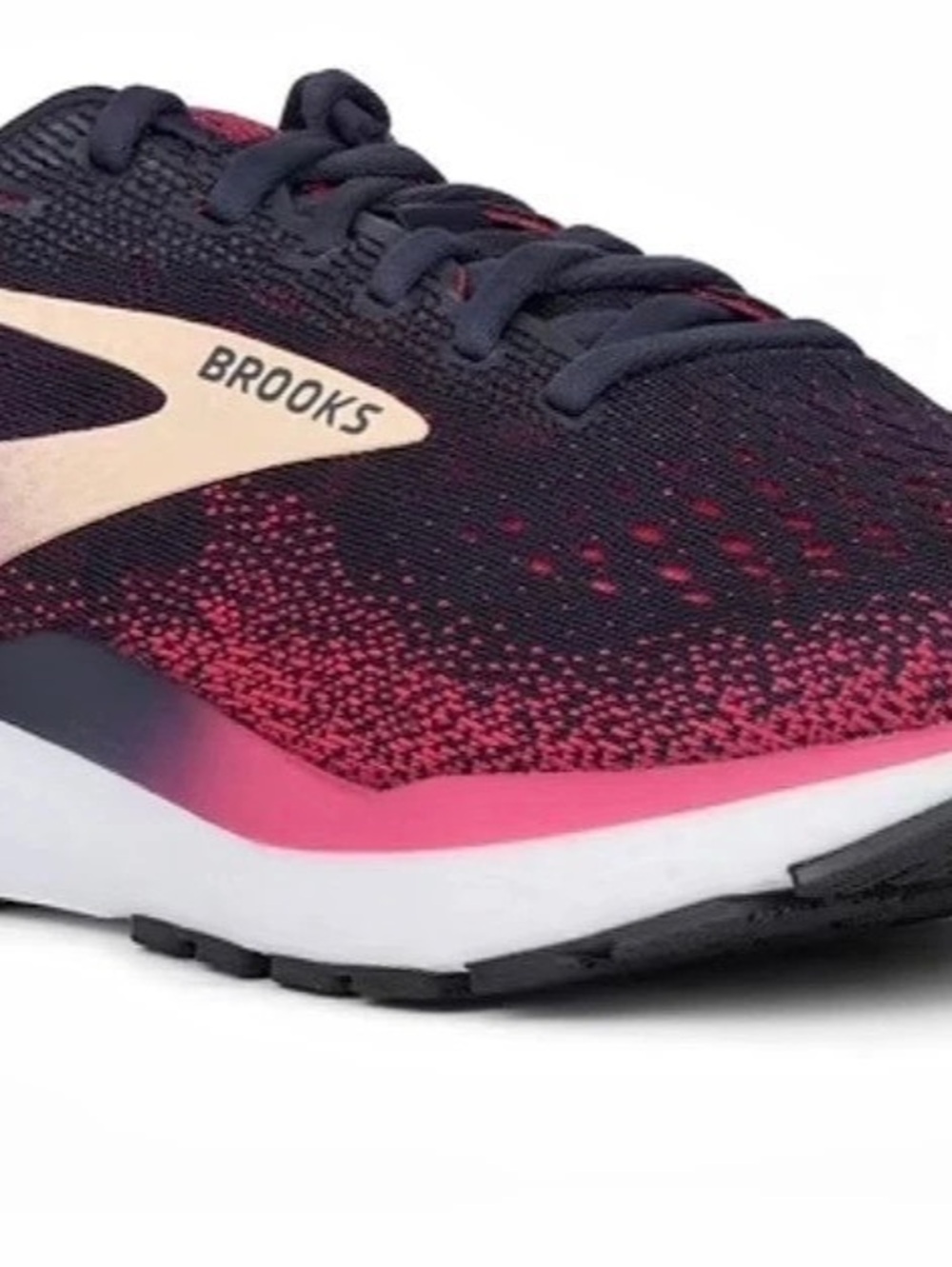 Brooks Ghost 16 Blue Pink White Peacoat Running Training Shoes - Womens 7